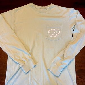 Ivory Ella Green Long Sleeve Shirt Small